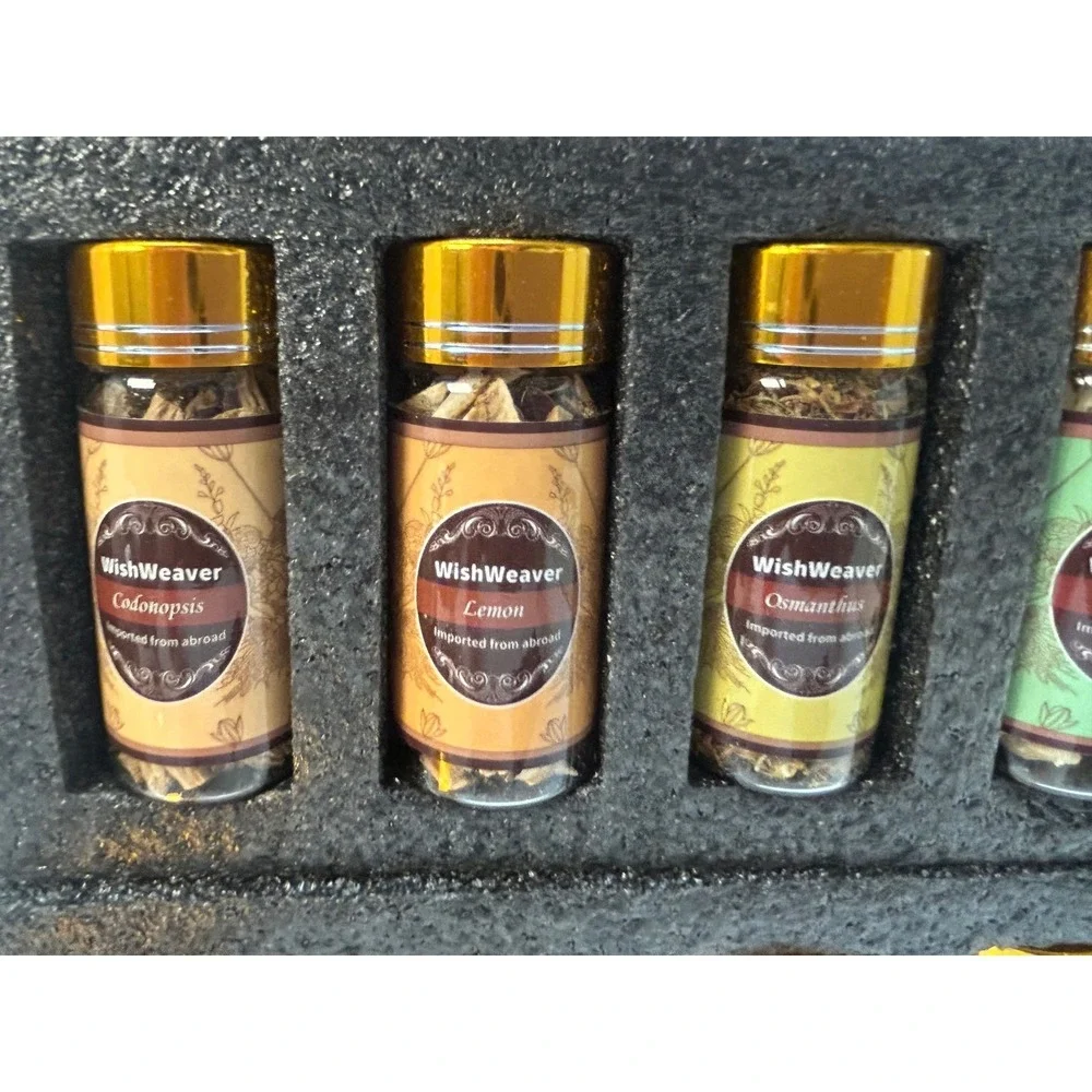 Wishweaver Premium Whisky Infusion Kit 2 Decanters 14 Spices Whiskey Stones Set